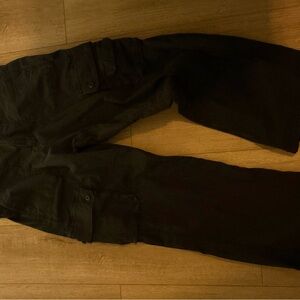 American Eagle Outfitters Black Cargo Pants
